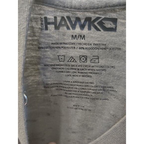 Tony Hawk T-shirt Men size M Green/Gray Camo Short Sleeve Skater Shirt 60/40 - Picture 6 of 6